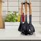 MegaChef Black Nylon & Wood Cooking Utensils Set, 7ct.